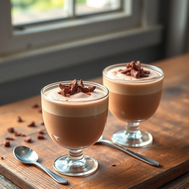 Mousse de Leite com Achocolatado