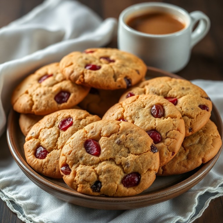 Biscoitos Doces de Fruta e Nescau