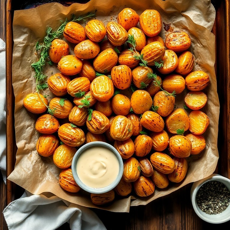 Pommes de Terre Grenailles Rôties aux Herbes de Provence