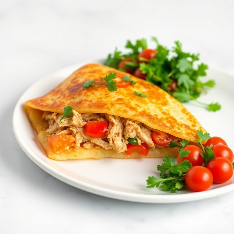 Panqueca de Batata e Frango