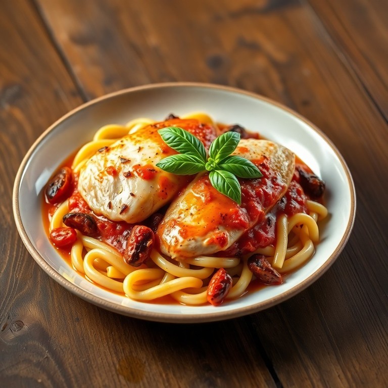 Poulet à la provençale express