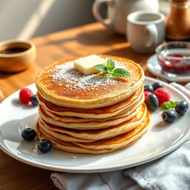 Klassischer Deutscher Eierpfannkuchen
