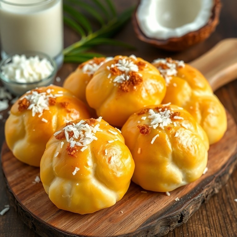 Pão de Polvilho com Toque de Coco