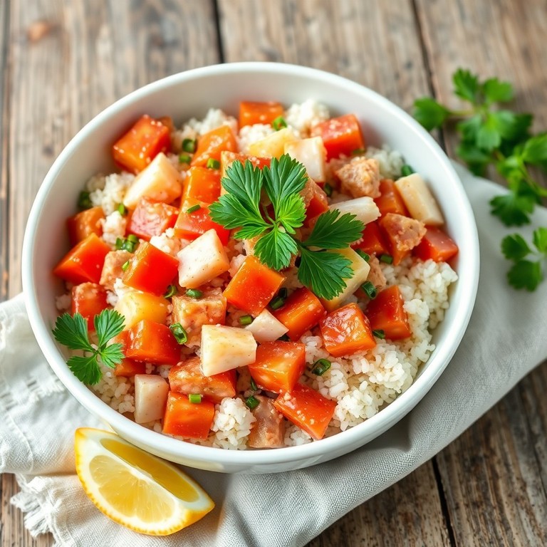 Salade méditerranéenne au thon et coeurs de palmier