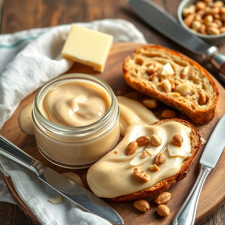 Pâte à tartiner chocolat blanc et arachide ultra fondante