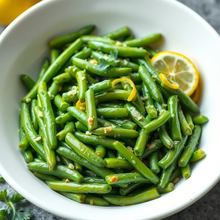 Haricots coco sautés à l'ail et persil