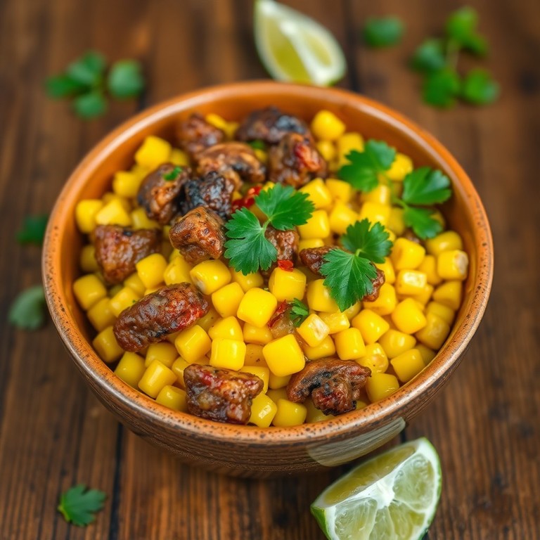 Mazorcada Vegana con Chorizo de Setas