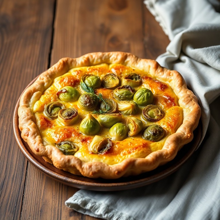 Rosenkohl-Gouda-Quiche