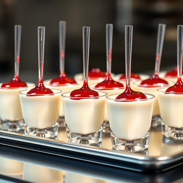 Panna Cotta Classique aux Fruits Rouges