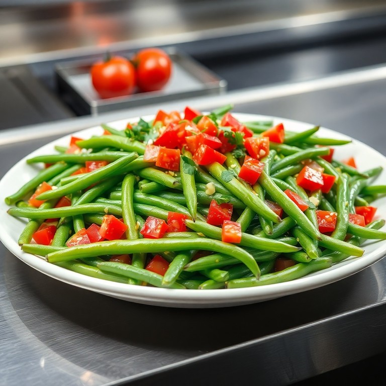 Salade d'haricots verts