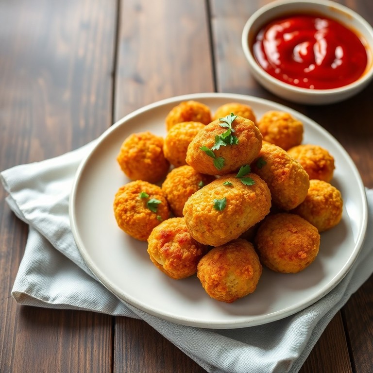 Croquettes de riz croustillantes