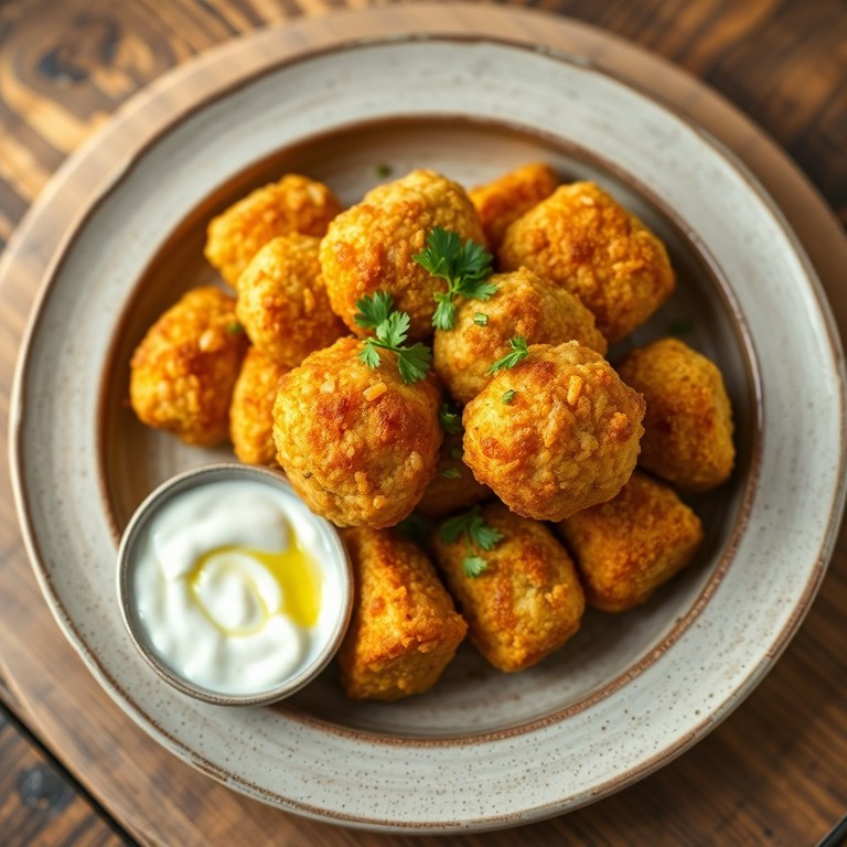 Croquettes de riz croustillantes