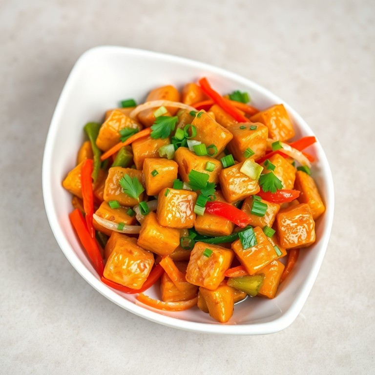 Soya Chunk Stir-Fry with Vegetables