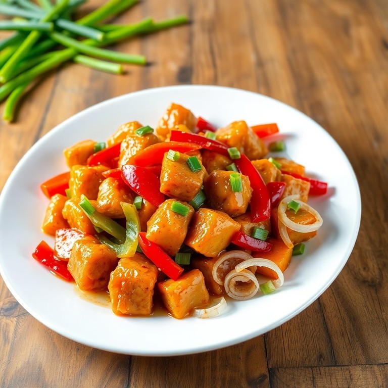 Soya Chunk Stir-Fry with Vegetables