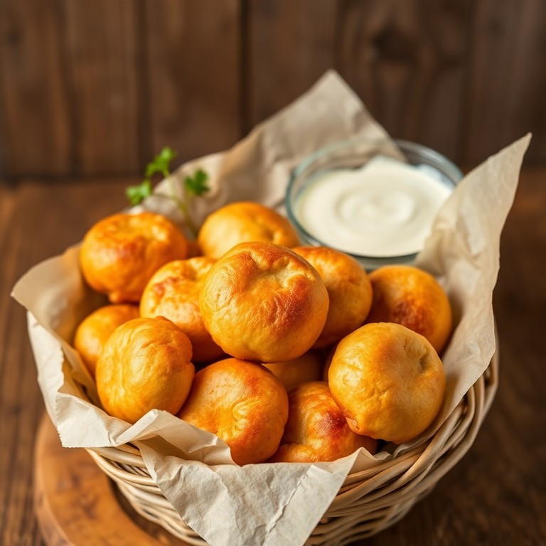 Bolinha de Polvilho Frita na Air Fryer