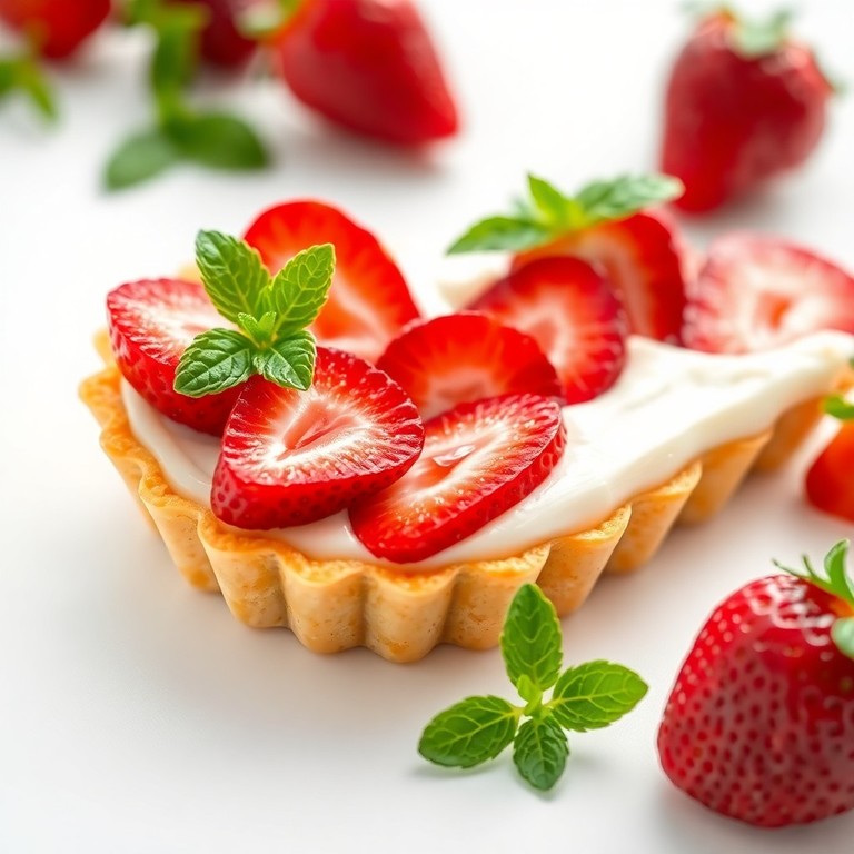 Torta de Morangos Frescos