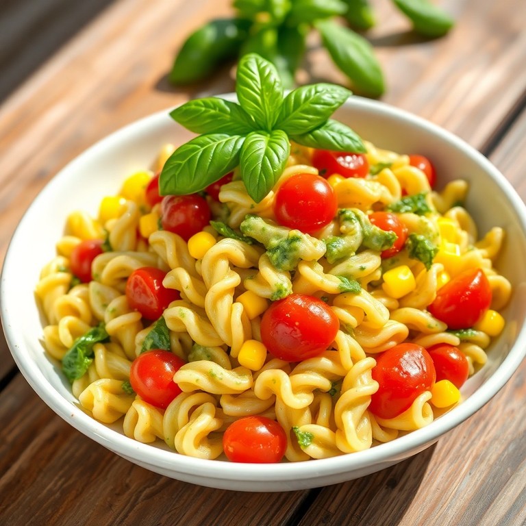 Italienischer Pesto-Nudelsalat