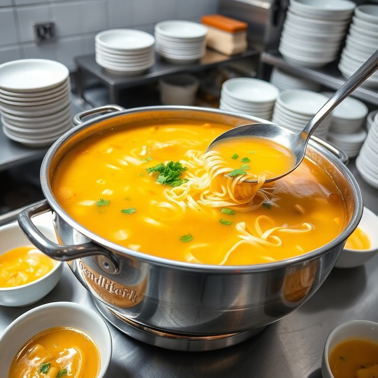 Bouillon de légumes ou viande aux vermicelles