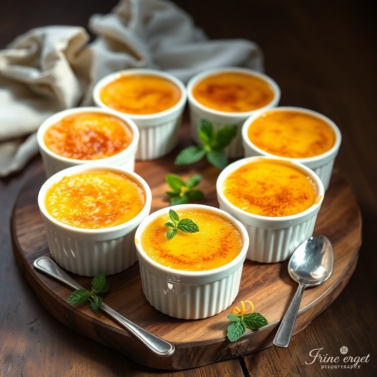 Crème brûlée au citron