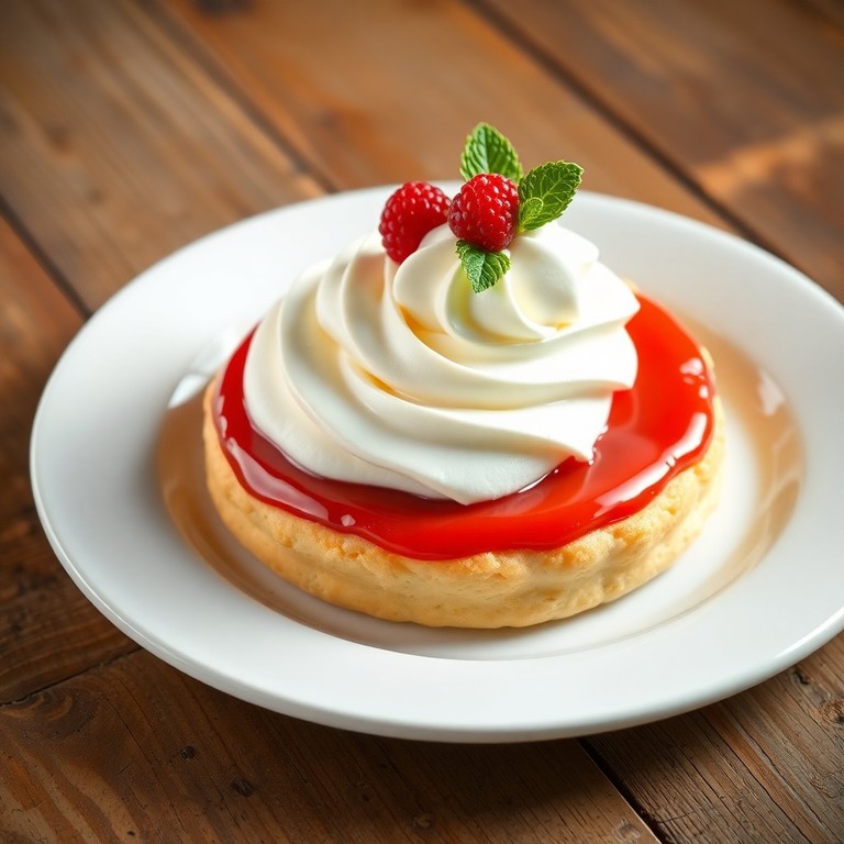 Entremet aux fruits express et crème fouettée