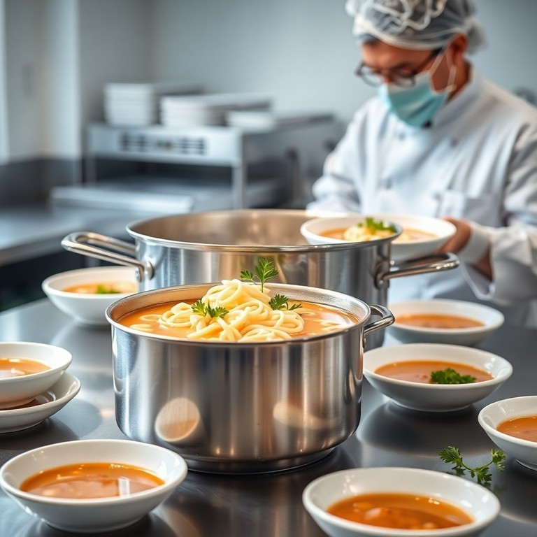 Potage ou Consommé aux Vermicelles