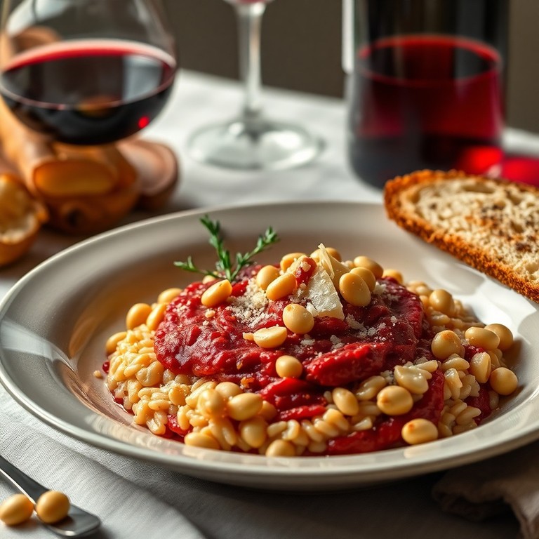 Risotto Bardolino mit Rotwein