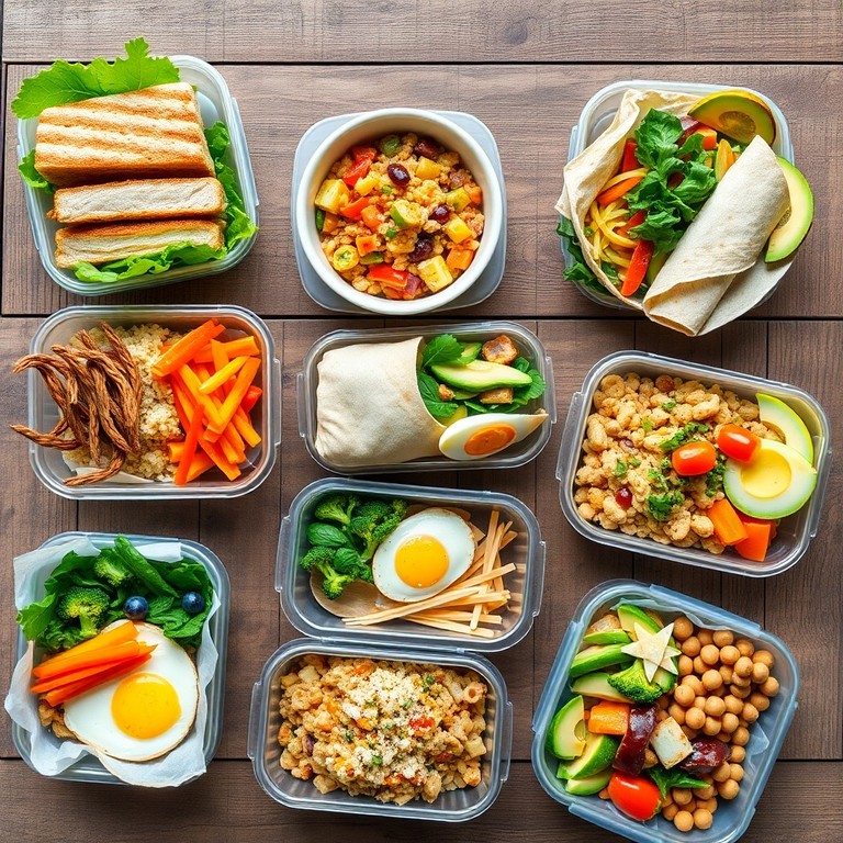 Menú Semanal de Almuerzos y Comidas Rápidas