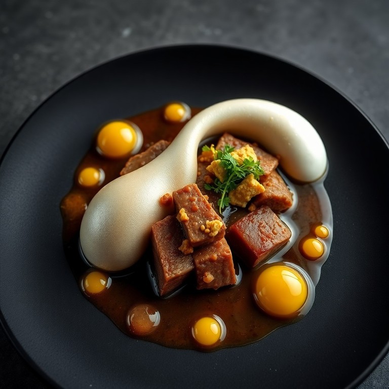 Seco de Res Molecular con Toques Andinos