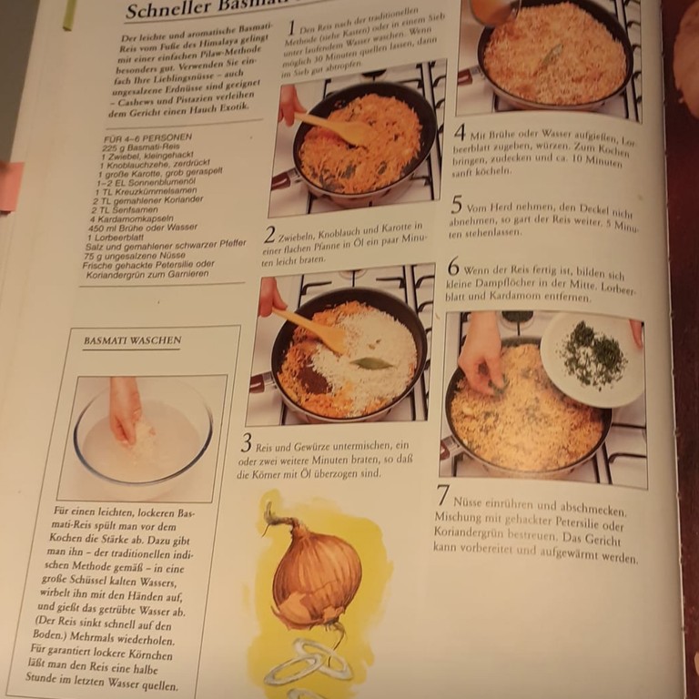 Schneller Basmati-Nuß-Pilaw