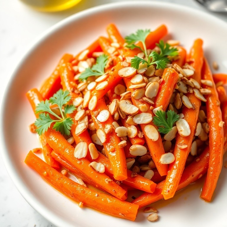 Carrot Juice Sauté with Dijon and Maple Glaze