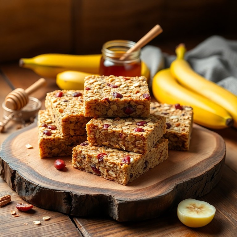 Barres Énergétiques Maison aux Bananas et Miel