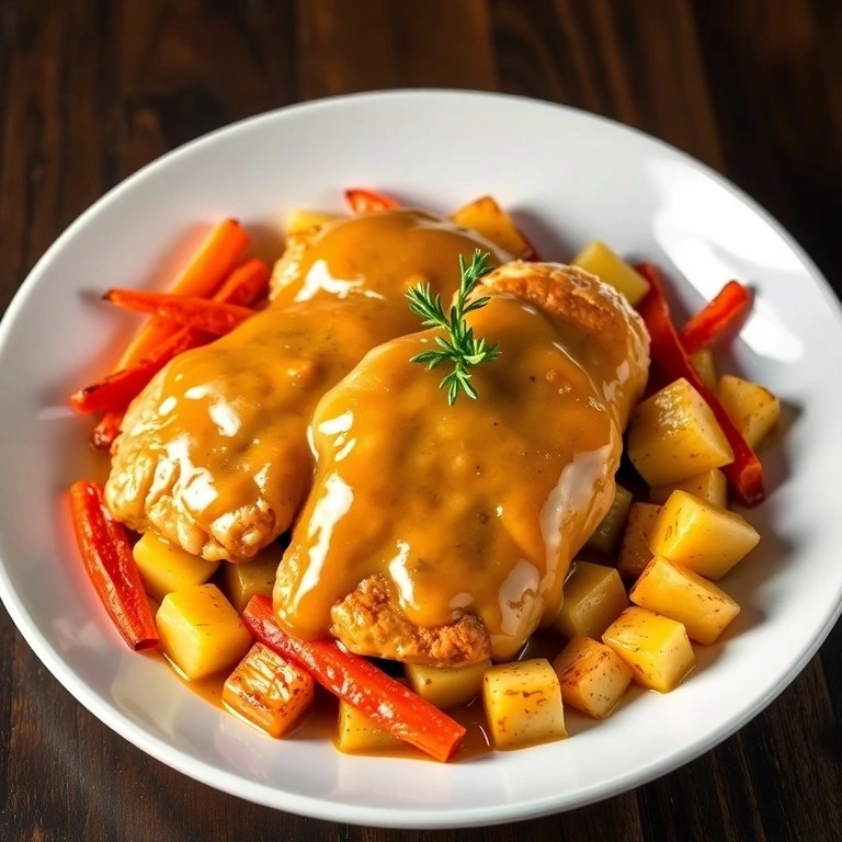 Pollo a la Criolla con Vino Pedro Ximénez