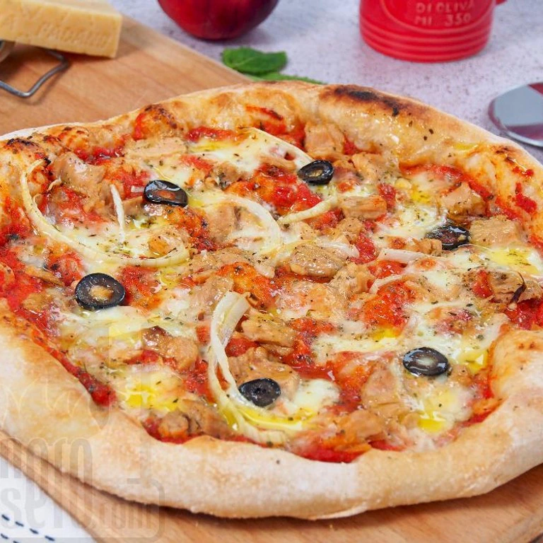 Pizza de vuna