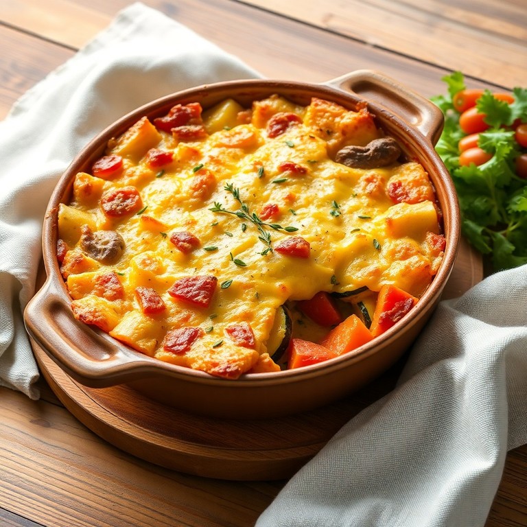Gratinado de Zapallitos y Zanahorias