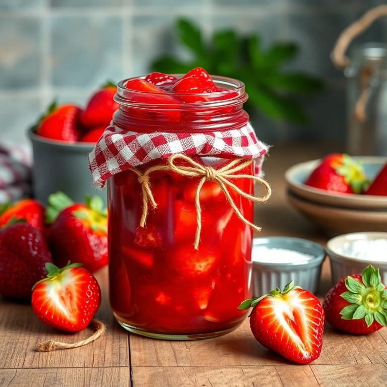 Mermelada de Fresas Casera