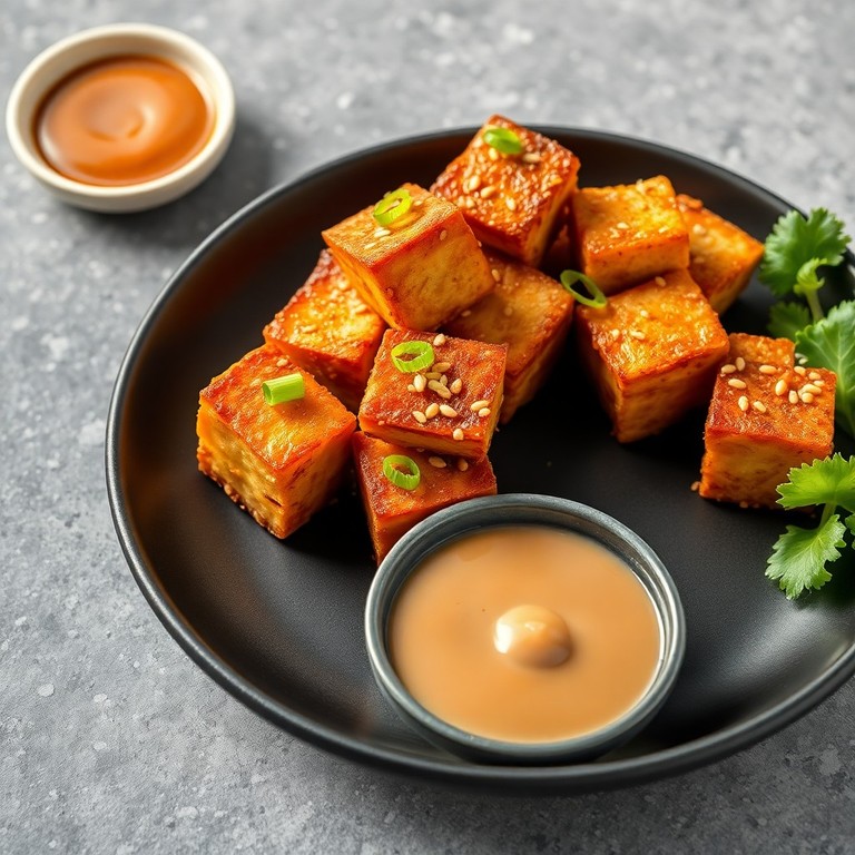 Knuspriger Räuchertofu aus der Heißluftfritteuse