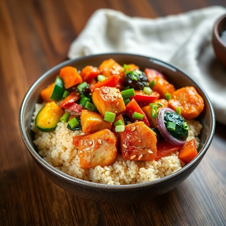Couscous Veloce con Pollo e Verdure al Wok