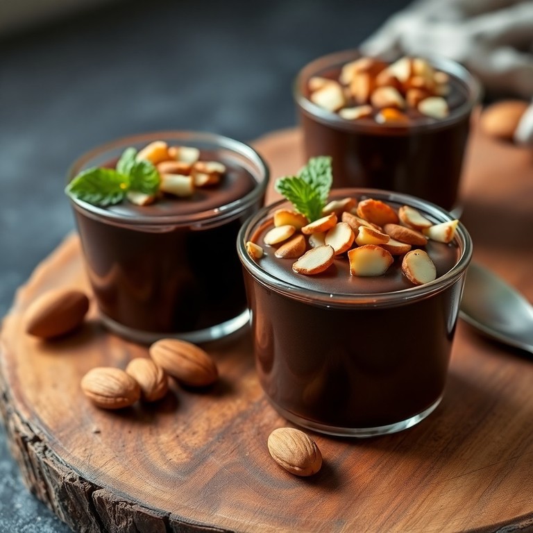 Ganache Chocolat et Amandes Tostées