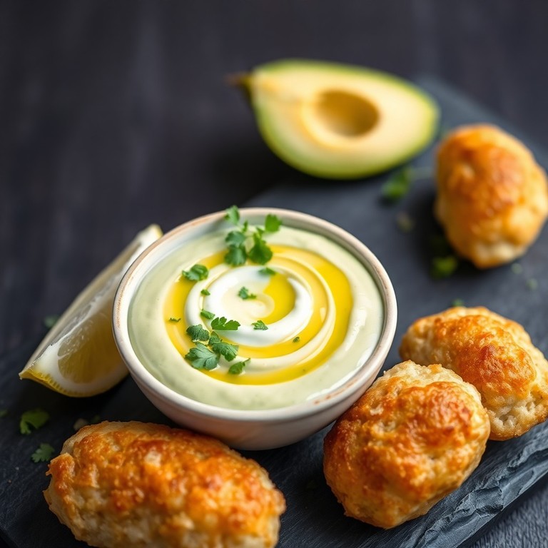 Salsa de Aguacate y Yogur Cremosa