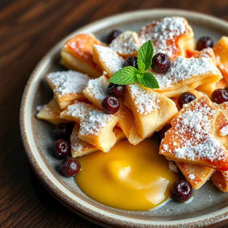 Klassischer Kaiserschmarrn mit Rosinen