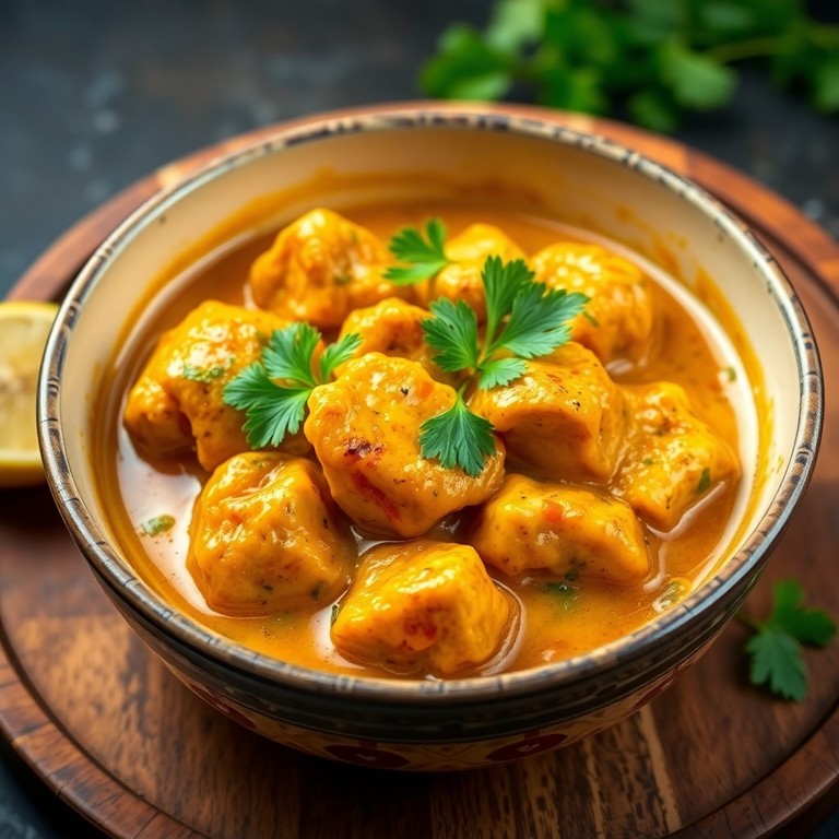 Curry de Poulet Malabar aux Épices et Lait de Coco