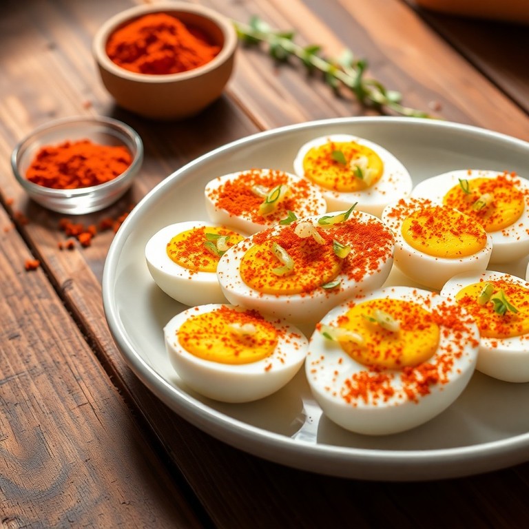 Spicy Barber Powder Seasoned Hard-Boiled Eggs