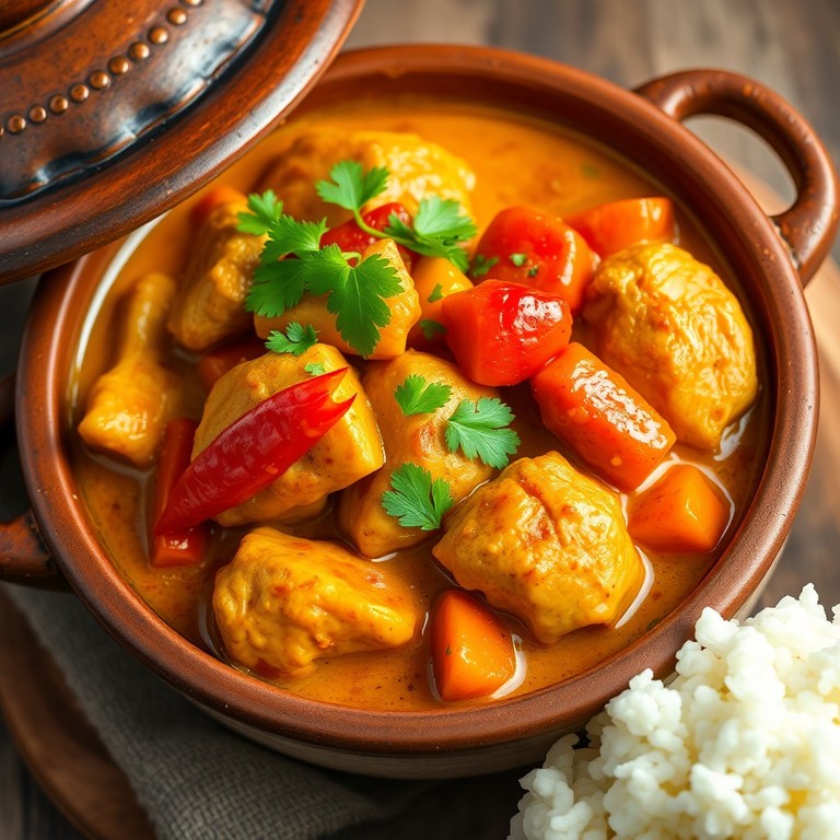 Poulet Colombo Réunionnais