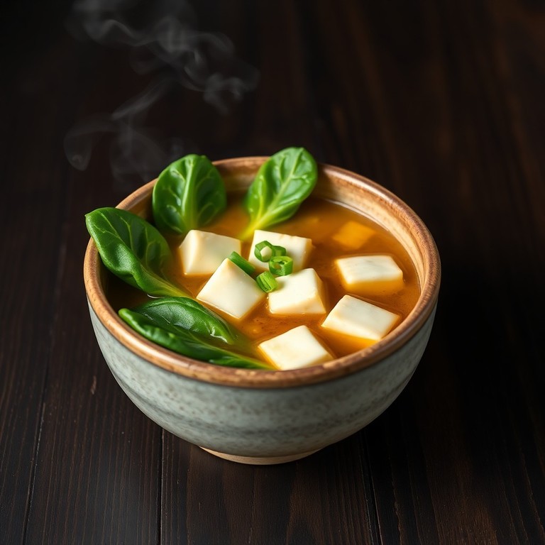 Comforting Bok Choy and Tofu Soup