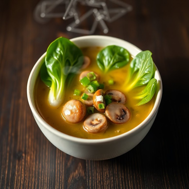 Comforting Bok Choy and Mushroom Soup