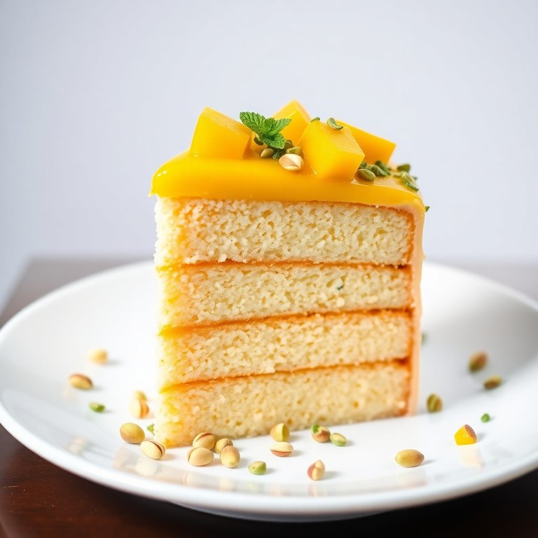 Gâteau Express Mangue-Vanille Pistaché