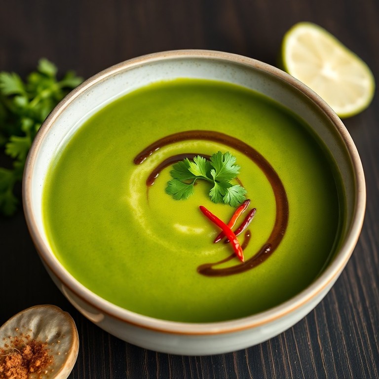 Asia-inspirierte Brokkoli-Ingwer-Suppe