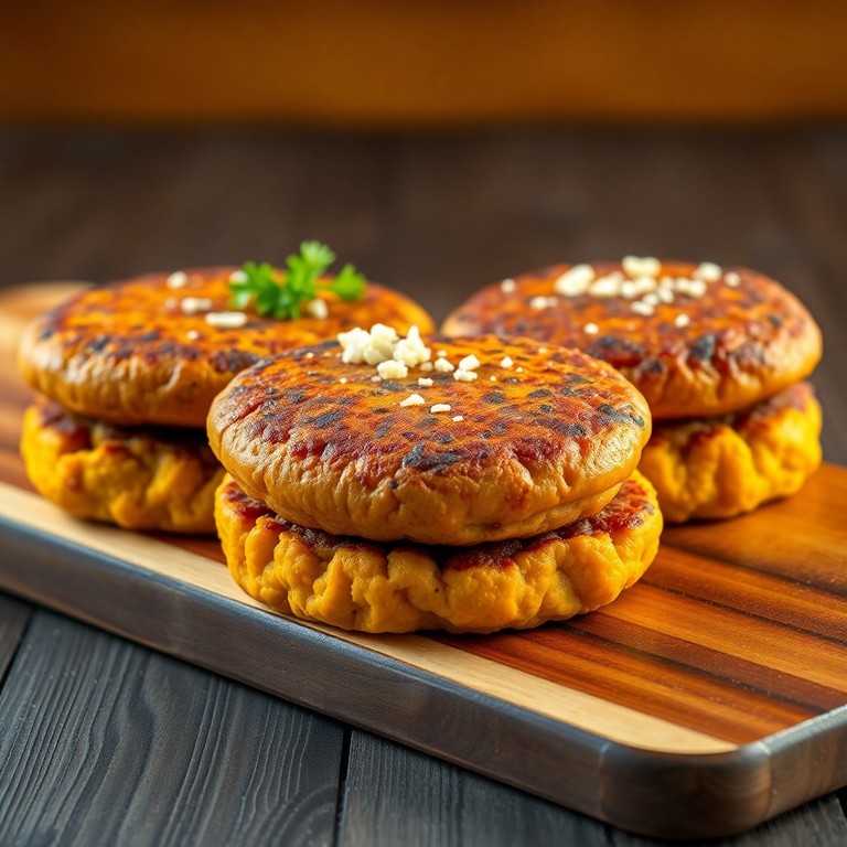 Burger di Zucca Speziati in Padella