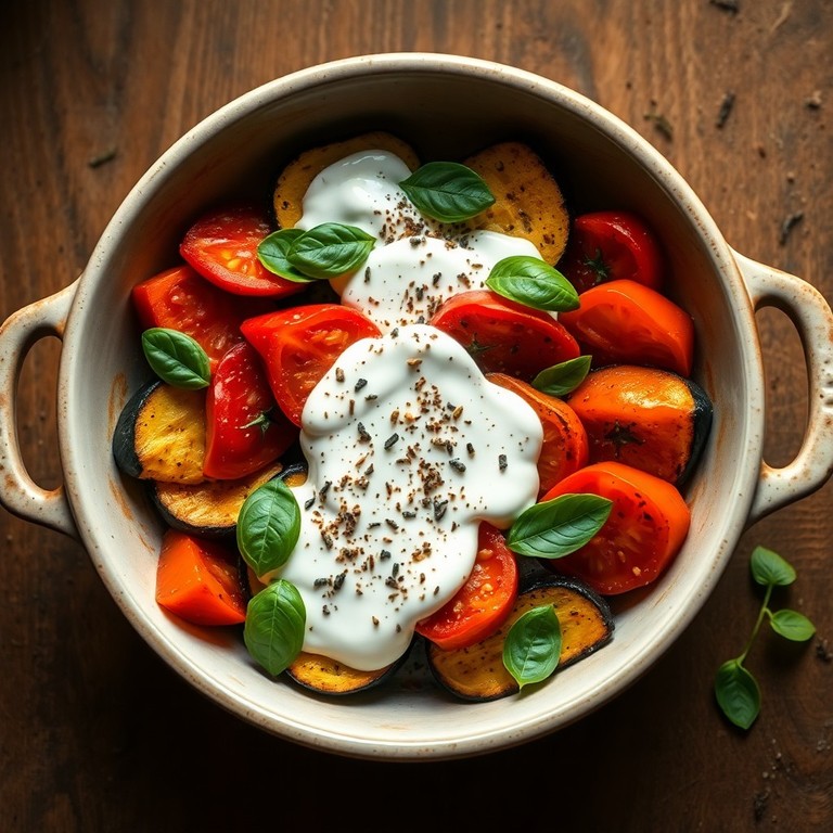 Mediterrane Courgette-Tomaten Ovenschotel