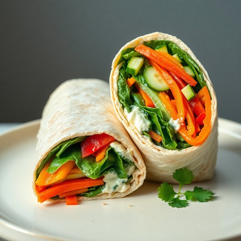 Wraps de Légumes Croquants et Végétariens